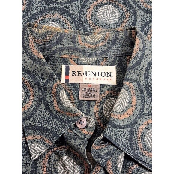 Re-Union Menswear Short Sleeve Cotton button down shirt Item #30 - Picture 7 of 9